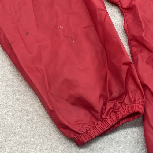 Vintage Rawlings Warmup Jacket Mens L Red Windbreaker Pullover Nylon Vented - Picture 4 of 12