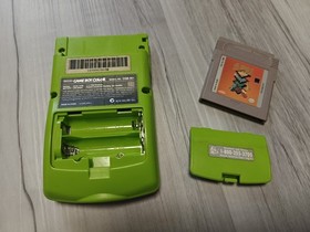 Nintendo Game Boy Color Kiwi Handheld System w game(CGB-001) TESTED & WORKING