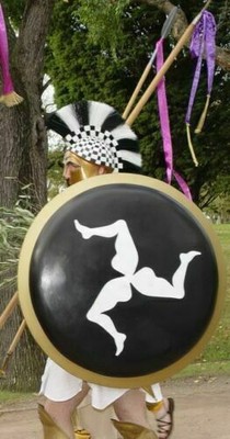 Greek Corinthian Spartan Shield New sca larp trojan troy armor 18 Gauge Steel