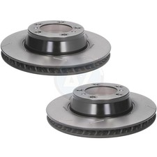 FOR PORSCHE PANAMERA 3.0 4S 970 REAR BRAKE DISCS PAIR 330mm