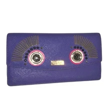 Kate Spade Purple “Monster” Envelope Wallet