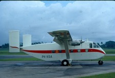 M723  PK-XSA   SHORTS SKYVAN   1972     ORIGINAL KODAK SLIDE