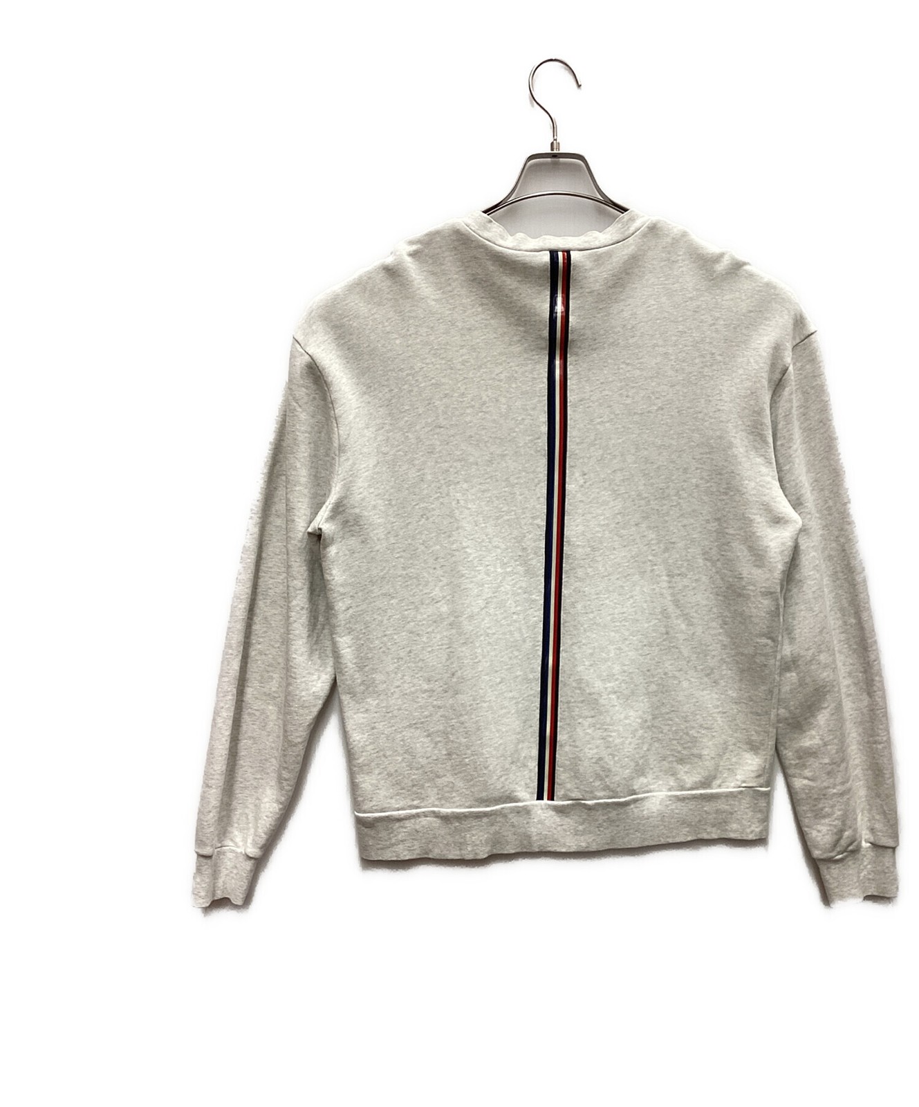 MONCLER/Logo Embroidered Sweatshirt Gray Size: L thumbnail 2