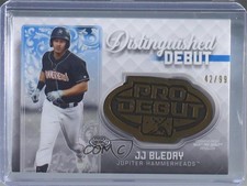 2020 Topps Pro Debut Distinguished Debut Medallions 42/99 JJ Bleday #DD-JJB 4z8