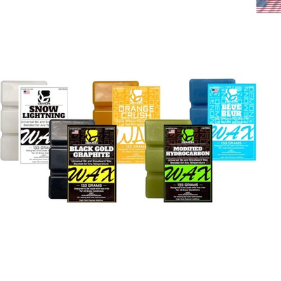 #ad Demon All Season Ski Wax Kit 22.4 Oz with Variety for Any Snow Conditions $61.59