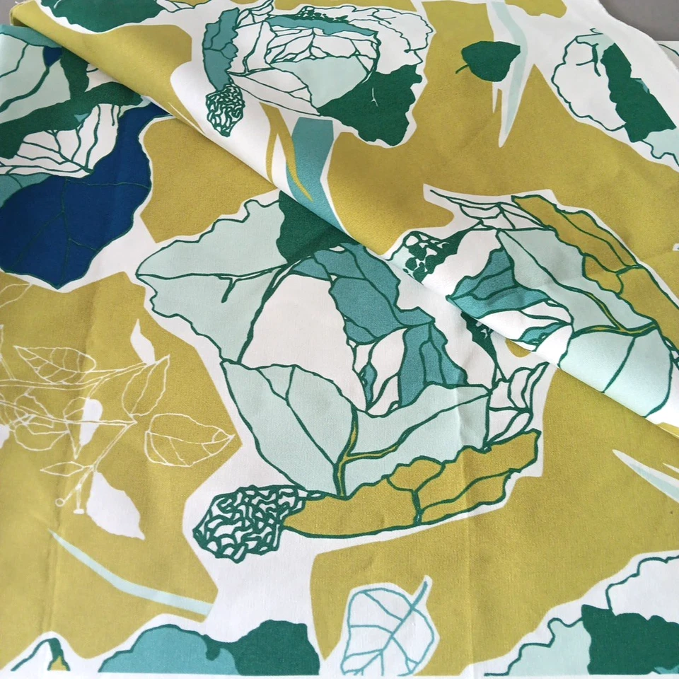 IKEA 2011 капуста салат обивка швейная ткань IDA ARNFELT холст 2 + ярдов - Изображение 4 из 4