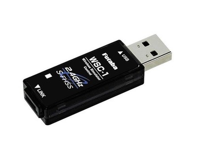 Futaba WSC-1 Wireless USB Simulator Control S-FHSS for PC RealFlight 034398