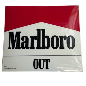 Autocollant Vintage Marlboro Leisure Wear - Sticker Original Italie - MA3366