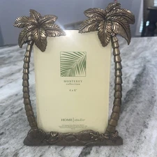 Palm Tree Photo Frame 4×6 Home Studio Sea Ocean Shells 