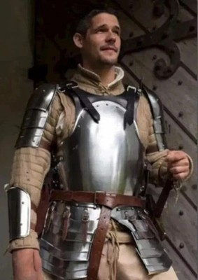 MEDIEVAL Half Suit Of Armor Medieval Steel Wearable Knight Armor Costume