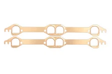 SCE Gaskets 4611 Pro Copper Header Gasket - 1.375 x 1.450 in D Port- Pair
