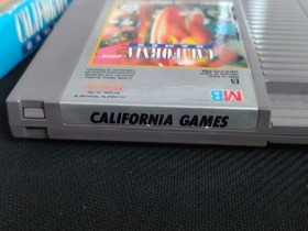 Nintendo NES jeu California Games boite FRA PAL B cartouche