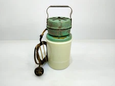 Vintage Chicago Electric Handy Whip Mixer Working Custard Glass Jar 1930s