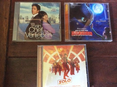 John Powell [3 CD Soundtrack] SOLO Star Wars How To Train Your Dragon Two Weeks