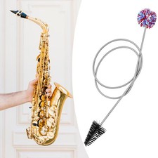 Saxophone Cleaning Brush Musical Instrument Maintenance Care Practical Double