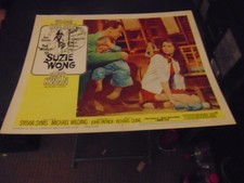 WORLD OF SUZIE WONG/ORIG.  11X14 LOBBY CARD  (WILLIAM HOLDEN/NANCY KWAN)  B46