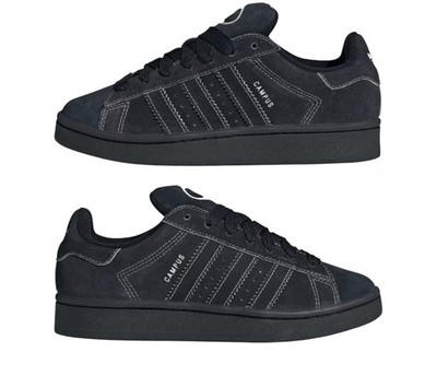 Men's adidas Originals Campus 00s Black White Suede Shoes 11