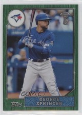 2022 Topps Chrome Ben Baller Edition Green Refractor 25/99 George Springer 1u6