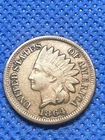 VF 1864 Bronze Indian Head Cent, Attractive, Mid-Grade specimen. #210
