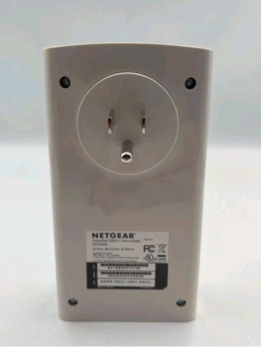 NETGEAR Powerline adapter Kit, 2000 Mbps Wall-plug PLP2000-100PAS) - Afbeelding 2 van 3
