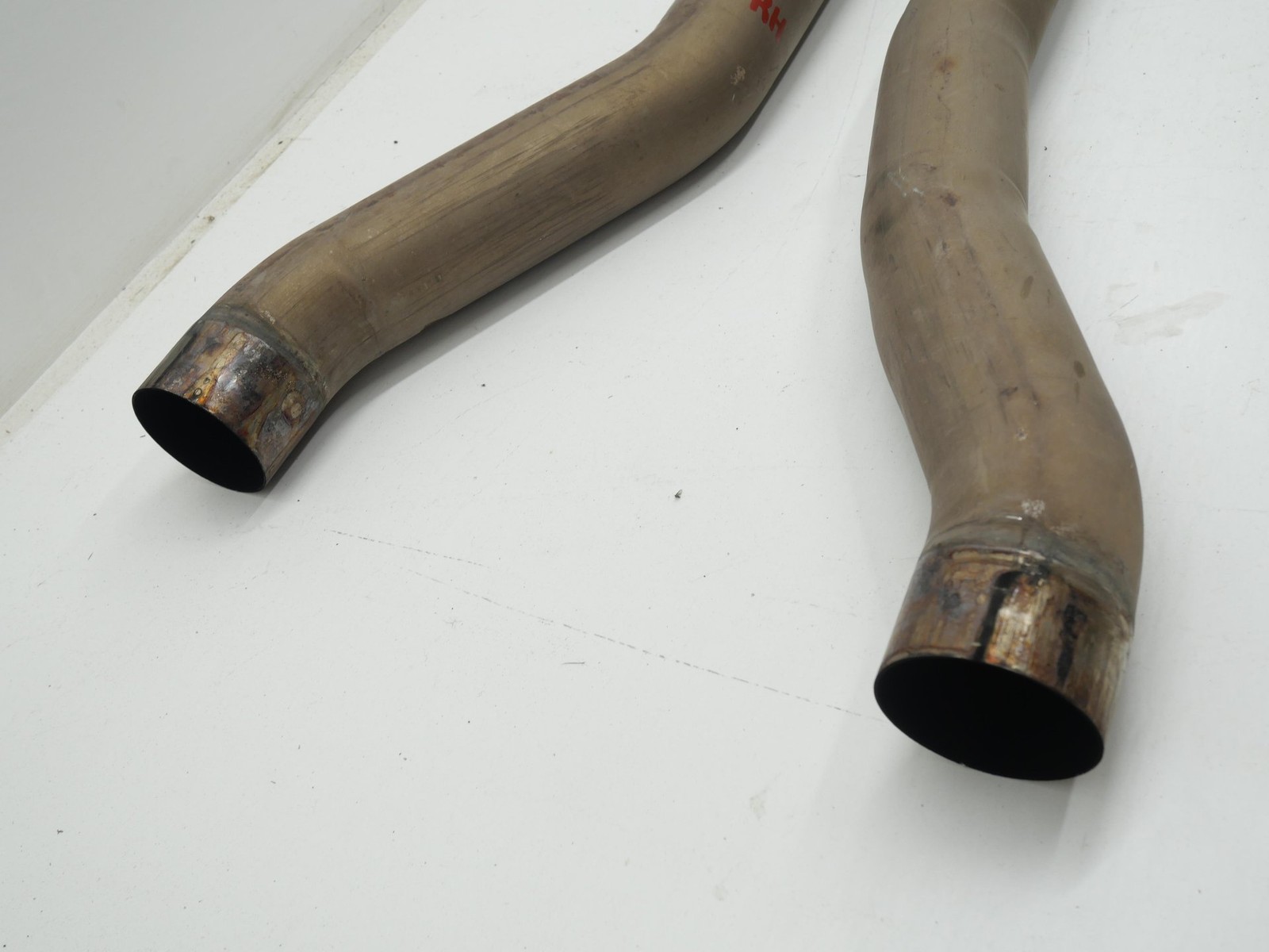 2005 Bentley Continental GT Exhaust Mid X Pipe Middle Downpipe Left/Right 2 OEM