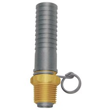 Sani-Lav Swivel Hose Adapt, Brass, 1/2MNPT, 3-7/8 L N15 Sani-Lav N15 3-7/8 in