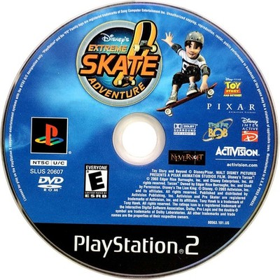 Disney's Extreme Skate Adventure (Sony PlayStation 2, 2003) for