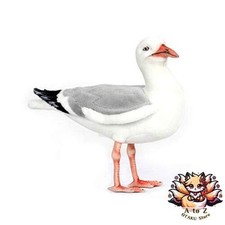 NEW Hansa Seagull Plush Toy Japan Gift