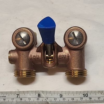 #ad #ad Aqua Dynamic Dual Washing Machine Valve Brass 1102 208 $27.57