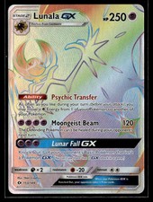 2017 Sun & Moon Rainbow Full Art Lunala-GX #153 on eBay
