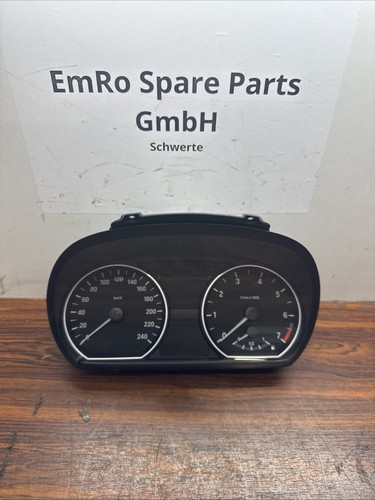 9141468 BMW E81 E87 116i 118i Tacho Kombiinstrument Benziner