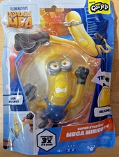 Despicable Me 4 Heroes of Goo Jit Zu Super Stretchy Mega Minion Tim Figure