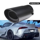 Rear Exhaust Pipe Tail Tip Muffler Round Accessories For 20-24 TOYOTA SUPRA
