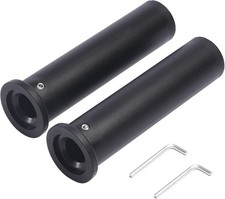 Olympic Adapter Sleeve 2 PCS , Converts 1" Standard Weight Plate Posts to 2" Ol