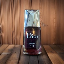 DIOR Vernis Gel Shine and Wear Protective Nail Care 111 Night Rare HTF