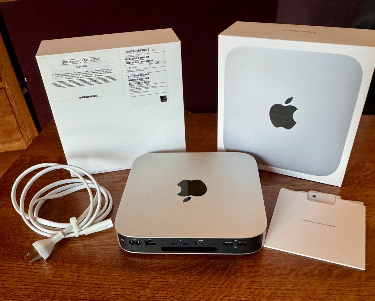 Apple Mac mini M1 512GB SSD 8GB RAM 2020 – Excellent – Box Apple