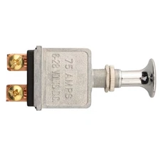 Heavy Duty 75A Push Pull Switch 6-28V DC 12 Volt 75A SPST 2 Position On-Off New