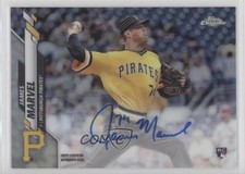 2020 Topps Chrome Rookie Auto Refractor 295/499 James Marvel #RA-JMA Auto s1i