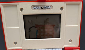 Nintendo Game & Watch Mickey & Donald Console Tested Used Good Condition Japan