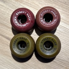 Variflex Street Rage Red 60mm 78a Skateboard Wheels Vintage 90’s Cali Retro