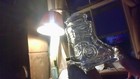 VIN.~BAILEY'S IRISH CREME SKI BOOT SHOT GLASS OR TOOTH PICK HOLDER~CLEAR~3 1/4" — photo 2