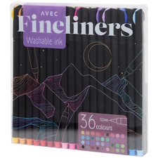 36 Waschbare Filzstifte   Leuchtende Farben f...