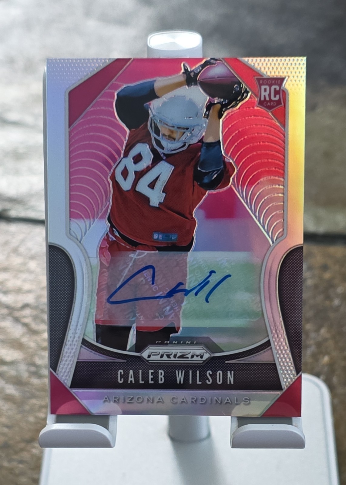 2019 Panini Prizm - Rookies Caleb Wilson #367 Silver Prizm Autographs (AU, RC)