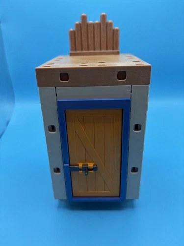 Vintage Playmobil Outhouse Privy Toilet Building 1997 Western Farm Accessory