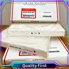 2 Pieces Honda 80292-sda-407 Cabin Air Filter Oem Genuine New