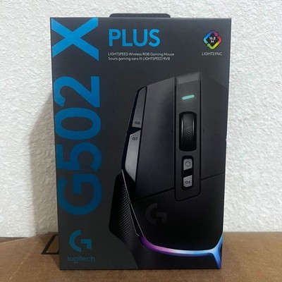 Logitech G502 X PLUS Wireless Gaming Mouse Black Brand New