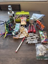 Arts And Crafts For Kids Incl Crayons, Glue Stick, Painting, Beads, Glitter Etc