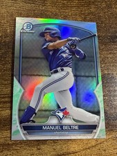 MANUEL BELTRE 2023 Bowman #BCP-79 1st Chrome Lunar Glow Refractor