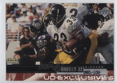 1999 Upper Deck UD Exclusives Level 1 80/100 Richard Huntley #171 4f5