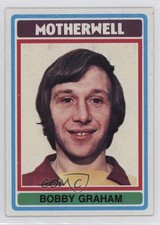 1976 Topps Scottish Footballers Bobby Graham #44 1bw0